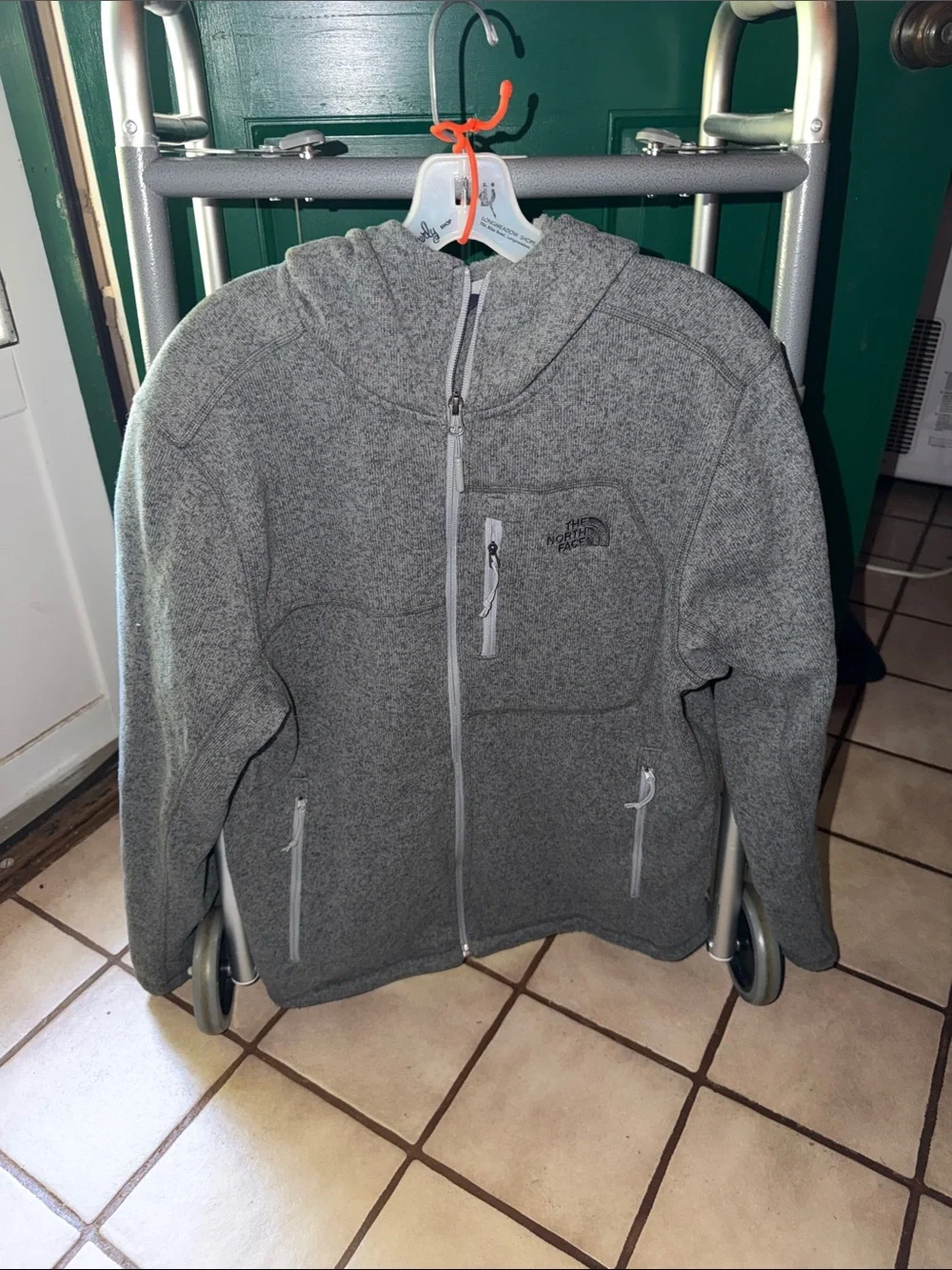 The North Face Hooded Sweatshirt Zip Up Jacket